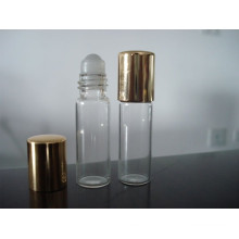 Arten von röhrenförmigen Clear geschraubt Glasflasche für kosmetische Verpackung